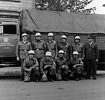 Die erste Mannschaft des Ortsverbandes Sarstedt 1952